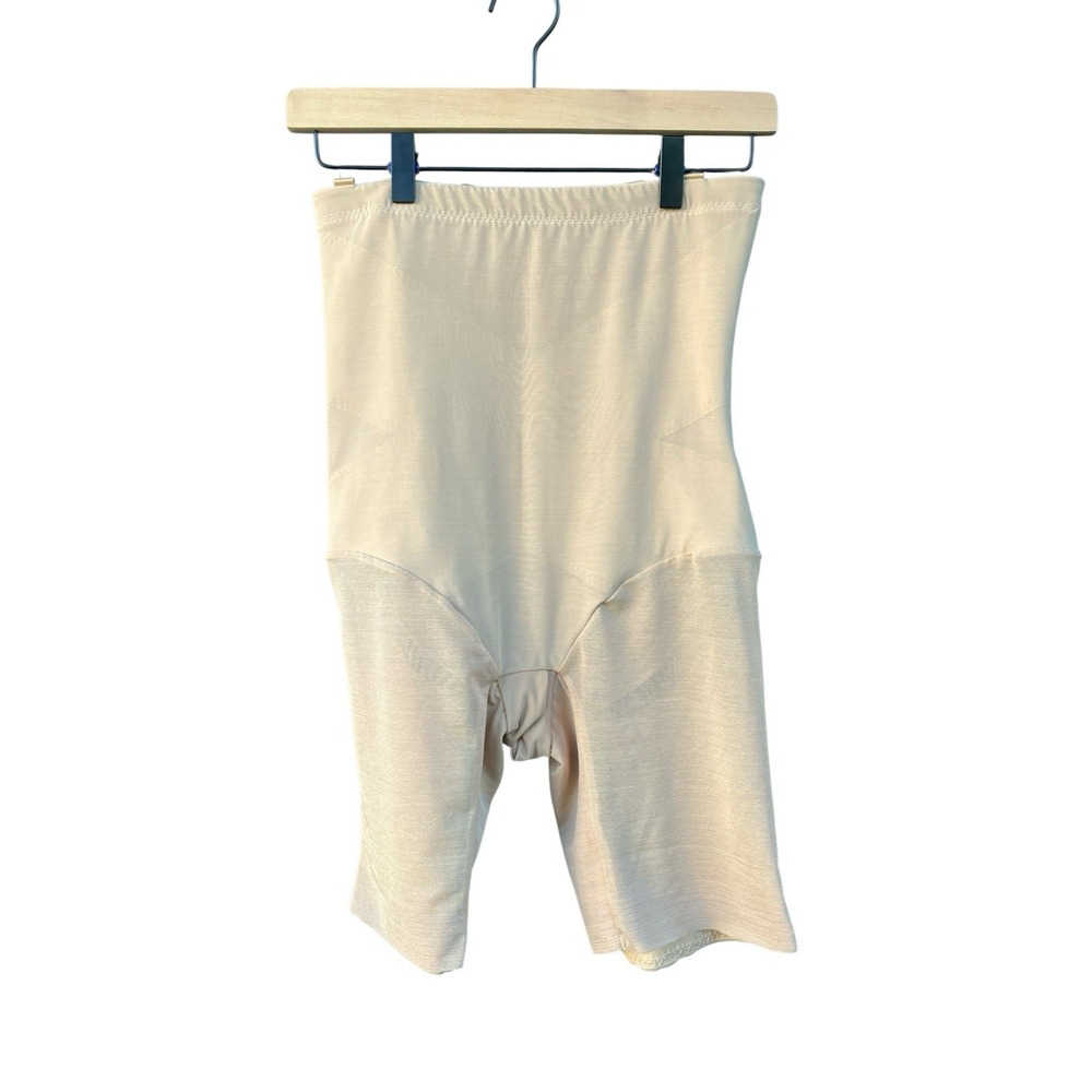 Honeylove Womens SuperPower Short Sand High Waist Shapewear Size XL